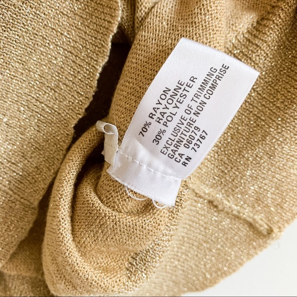 vintage gold tank top - Picture 5 of 7